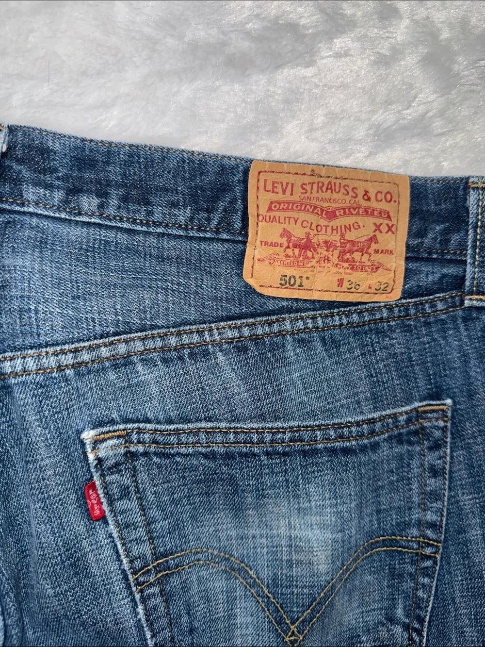 Levi’s Original 501 Straight Leg Button-Fly